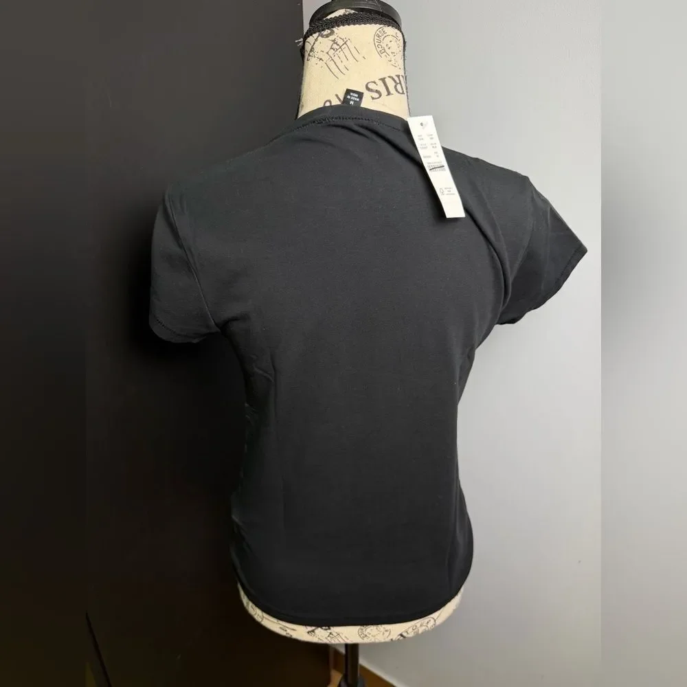 J.Crew Stretch cotton-blend short-sleeve T-shirt NWT Size M